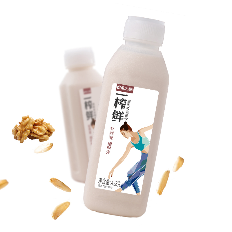 一榨鲜燕麦坚果汁【428g】