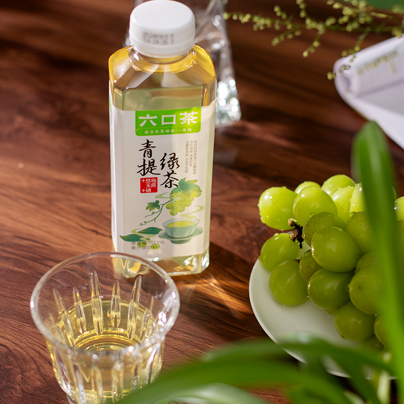 六口茶青提绿茶【500mL】